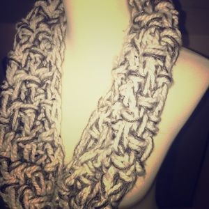 Made infinity scarf!